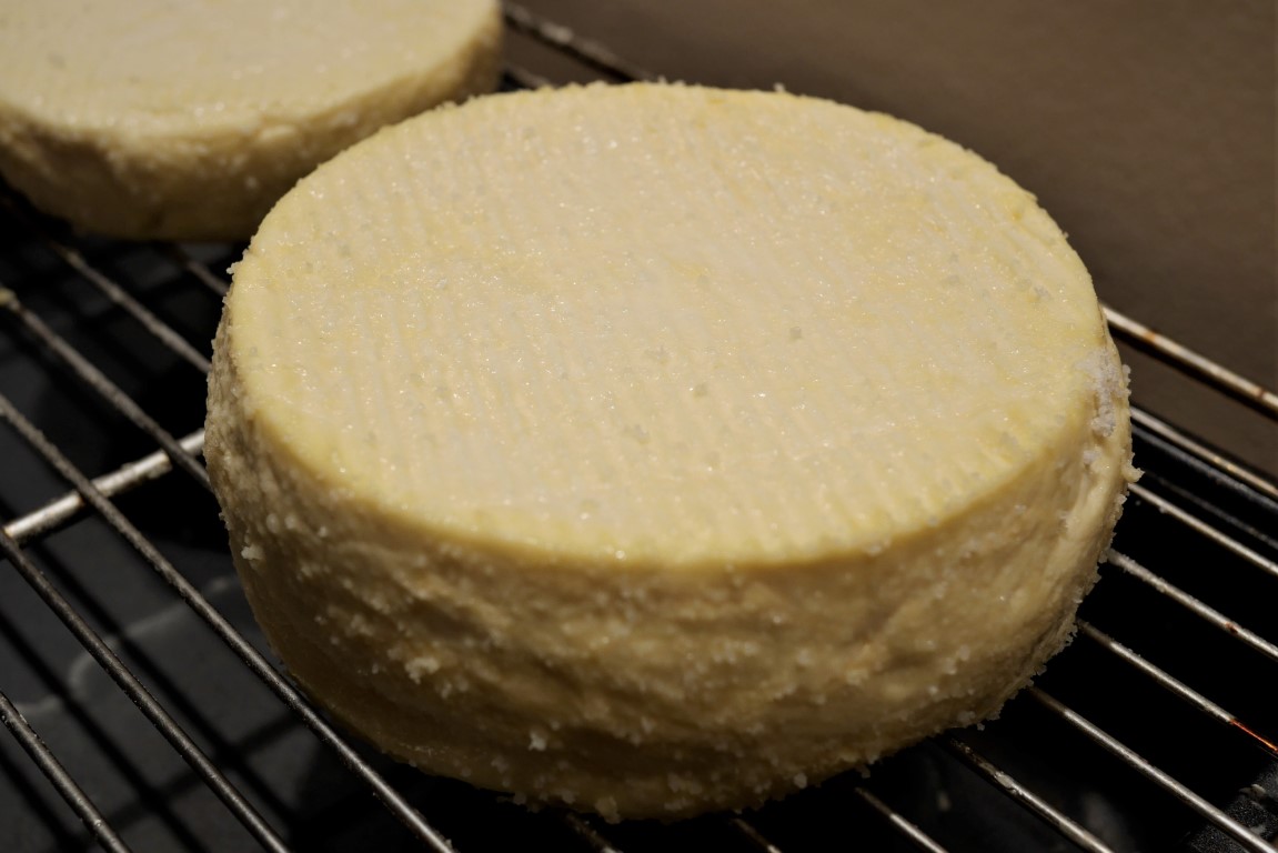 cheese after salting